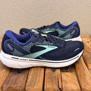 Brooks Ghost 14 Women's Navy Blue Running Shoes Size 10